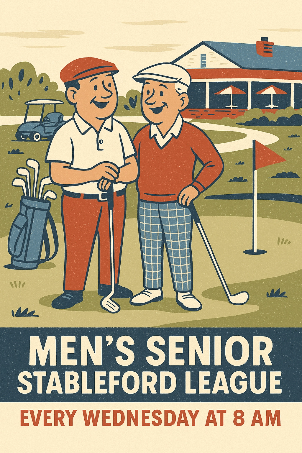 Men's Senior Stableford League - Every Wednesday at 8PM